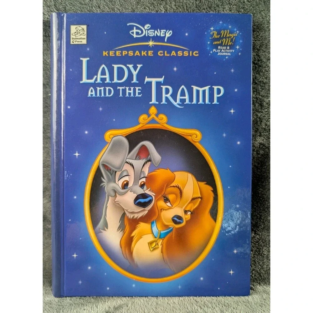 Lady and the Tramp Walt Disney Keepsake Classic Story Activity Sticker Book New